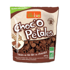 Choc' o Petales Βιολογικές Νιφάδες Σιταριού Ολικής με Σοκολάτα Vitabio (450g)