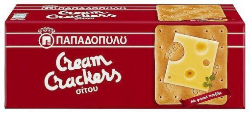 Cream Crackers Σίτου Παπαδοπούλου (215 g)