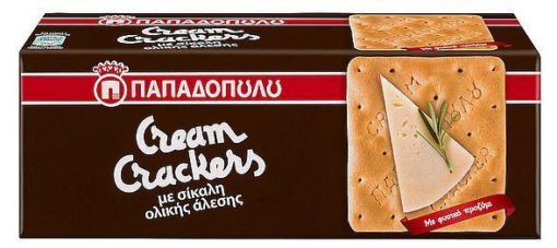 Cream Crackers με Σίκαλη Παπαδοπούλου (260 g)