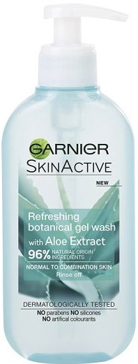Gel Καθαρισμού Προσώπου με Αλόη για Μικτό Δέρμα Garnier (200 ml)