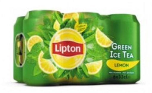 Green Ice Tea Lemon Lipton (6x330 ml)
