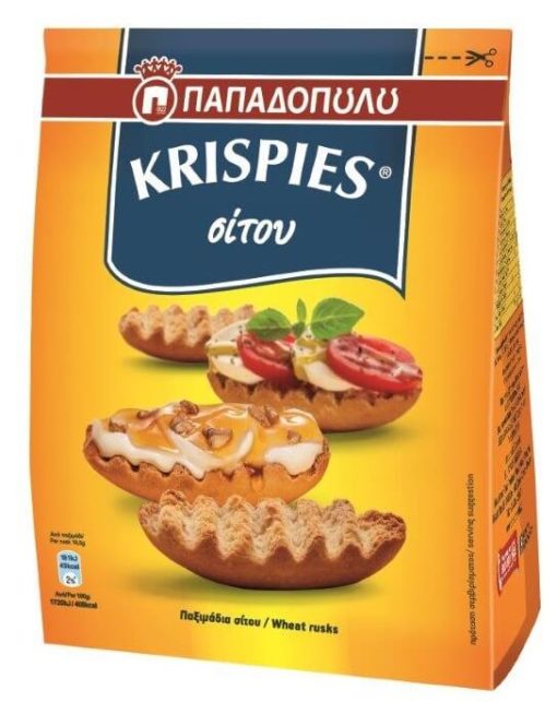 Krispies Σίτου Παπαδοπούλου (200 g)