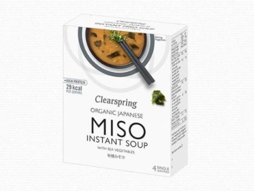 Miso Σούπα στιγμής με Χόρτα Θαλάσσης Clearspring (40γρ)
