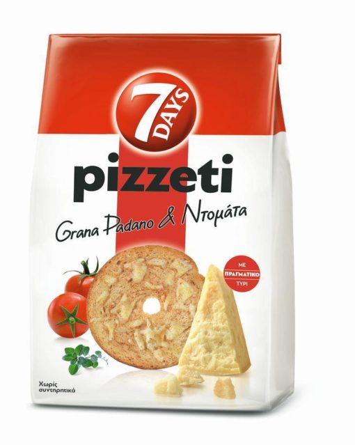 Pizzeti Grana Padano και Ντομάτα 7 Days (80 g)