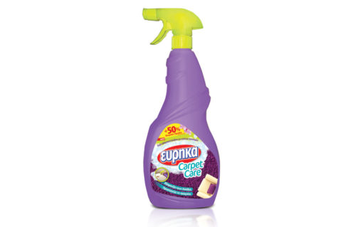 Spray καθαρισμού χαλιών Εύρηκα (750ml) +50% περισσότερο προϊον