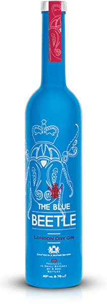 The Blue Beetle London Dry Gin (700 ml)