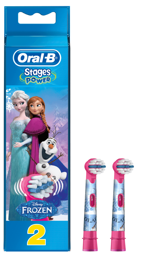 Ανταλλακτικά Ηλεκτρικής Οδοντόβουρτσας Frozen Oral B (2 τεμ)