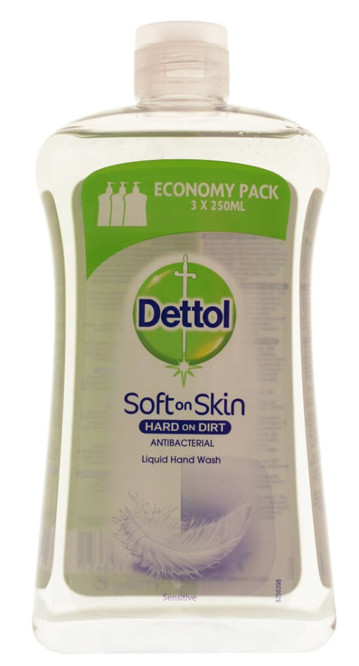 Ανταλλακτικό Κρεμοσάπουνο Sensitive Dettol (750 ml)