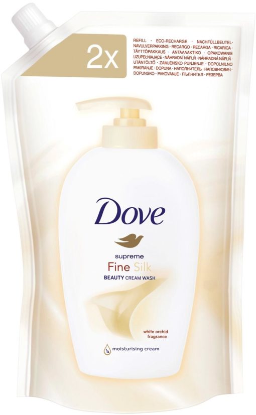 Ανταλλακτικό Υγρό Κρεμοσάπουνο Fine Silk Dove (500 ml)