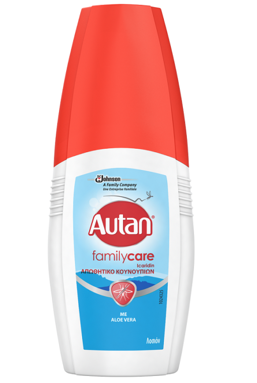 Απωθητική Λοσιόν Κουνουπιών Family Care Autan (100 ml)
