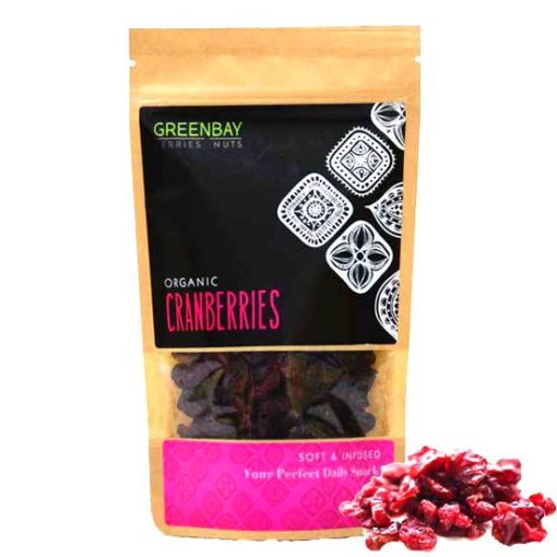 Βιολογικά Cranberries Greenbay (125g)