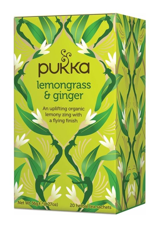 Βιολογικό Αφέψημα Lemongrass & Ginger Pukka (20x1gr)
