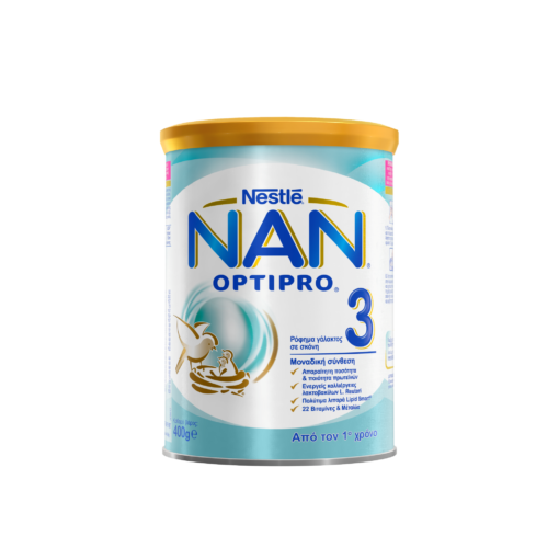 Γάλα 3ης Βρεφικής Ηλικίας σε Σκόνη NAN 3 Optipro Nestle (400g)
