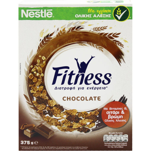 Δημητριακά Fitness με σοκολάτα Nestle (375g)