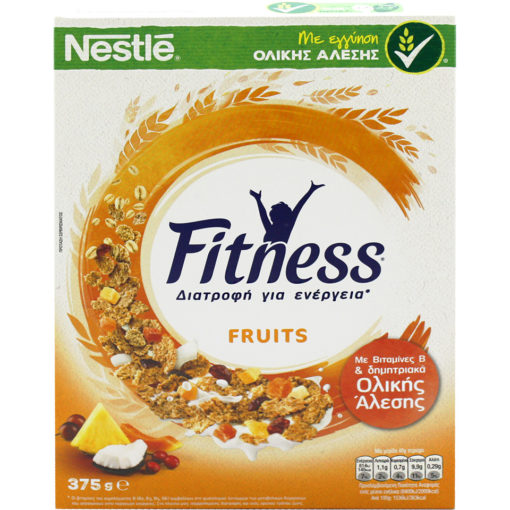 Δημητριακά Fitness με φρούτα Nestle (375g)