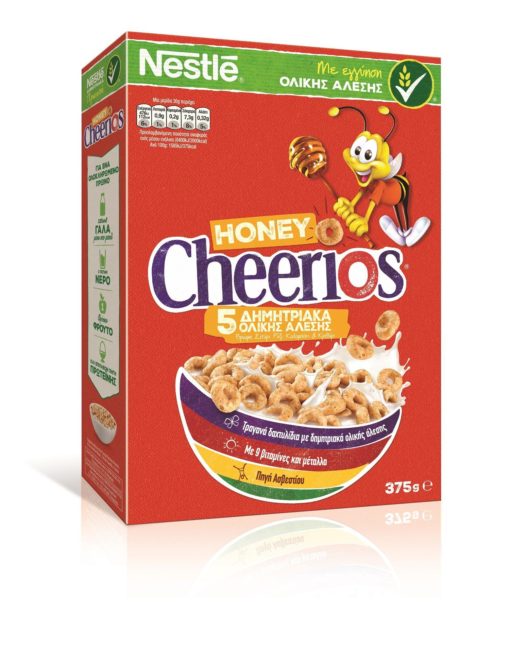 Δημητριακά Honey Cheerios Nestle (375g)