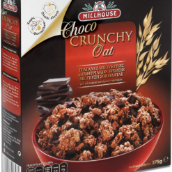 Δημητριακά Με Βρώμη Choco Crunchy Oat Millhouse (375 g)