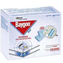 Εντομοαπωθητική Συσκευή Ματ Baygon + 10 Ταμπλέτες