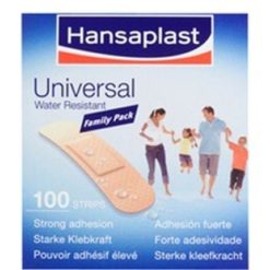 Επιθέματα Αδιάβροχα (3 cm-7.2 cm) Universal Hansaplast (100 λωρίδες)