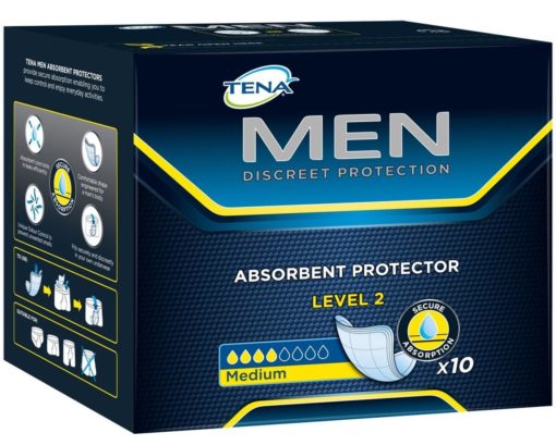 Επιθέματα Ακράτειας για άνδρες Level 2 Tena Men (10 τεμ)