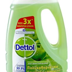 Καθαριστικό Πατώματος Αντιβακτηριδιακό Πράσινο Μήλο Dettol (1lt)