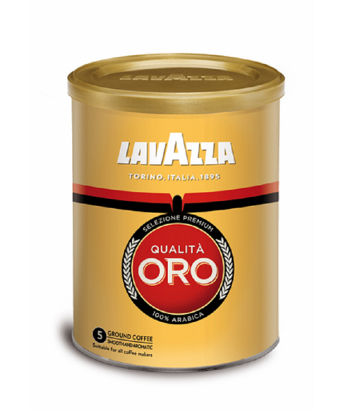 Καφές Espresso Oro Μεταλλική Συσκευασία Lavazza (250 g)