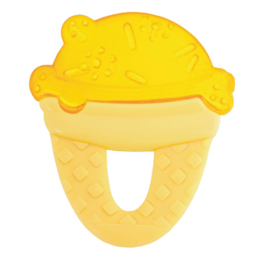 Κρίκος Οδοντοφυίας Κίτρινο Παγωτό 4+μηνών Chicco (1 τεμ)