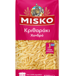 Κριθαράκι Χονδρό Misko (500 g) Τα 2 τεμάχια -0