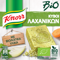 Κύβος Λαχανικά Βιολογικός Knorr (2x6τεμ) το 2ο τεμ -50%