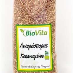 Λιναρόσπορος Κοπανισμένος Biovita (350 g)