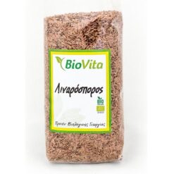 Λιναρόσπορος βιολογικός Biovita (500 g)