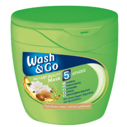 Μάσκα για όλους τους τύπους Μαλλιών Wash & Go (300 ml)