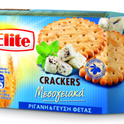 Μεσογειακά Crackers με Φέτα και Ρϊγανη Elite (105 g)