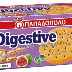 Μπισκότα Digestive με Σύκο Παπαδοπούλου (180g)