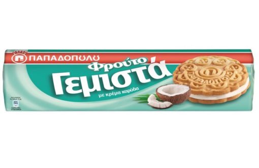 Μπισκότα Γεμιστά με Καρύδα Παπαδοπούλου (200 g)