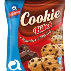 Μπισκότα με Σοκολάτα Cookie Bities Αλλατίνη (70 g)