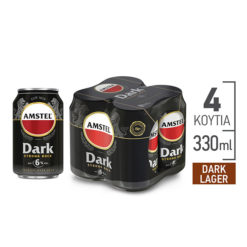 Μπύρα Κουτί ΑΜΣΤΕΛ Dark (4x330 ml)