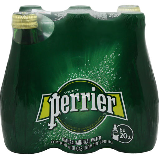 Νερό Φυσικό Μεταλλικό Ανθρακούχο Perrier (6x200 ml)