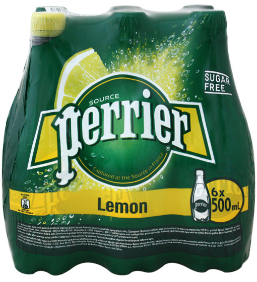 Νερό Φυσικό Μεταλλικό Ανθρακούχο Λεμόνι Perrier (6x500 ml)