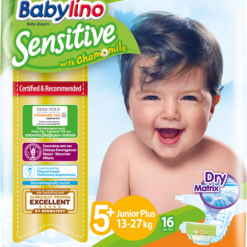 Πάνες Babylino Sensitive No 5+ (13-27 Kg) (16τεμ)