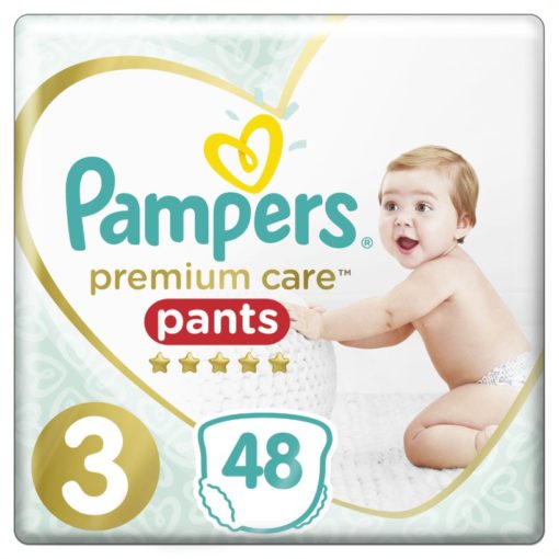 Πάνες Bρακάκι Pampers Premium Care Pants Μέγεθος 3 (Jumbo) 6-11 kg (48 τεμ)