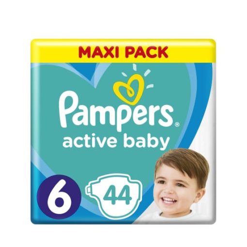 Πάνες Pampers Active Baby Μέγεθος 6 15+ Kgr (44τεμ)