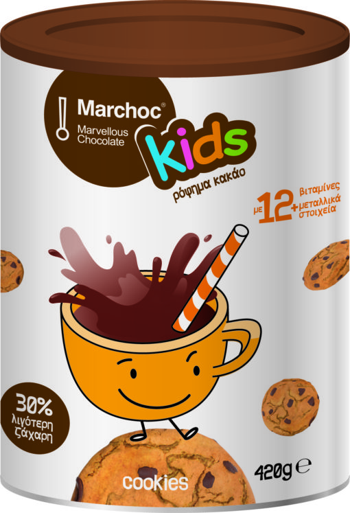 Παιδικό Ρόφημα Kακάο Cookies Marchoc (240g)