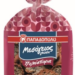 Παξιμάδια Πολύσπορα Μεσόγειος Γεύση Παπαδοπούλου (350 g)