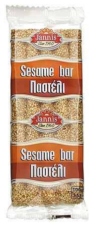 Παστέλι με Σουσάμι "Sesame snack" Jannis (100 g)