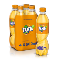 Πορτοκαλάδα Fanta (4x500 ml)