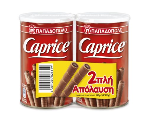 Πουράκια Σοκολάτα Caprice (2x115 g)
