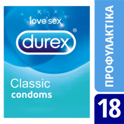 Προφυλακτικά Classic Durex 18 τεμάχια