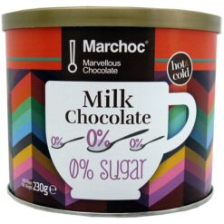 Ρόφημα Σοκολάτας Γάλακτος 0% Ζάχαρη Marchoc (230g)