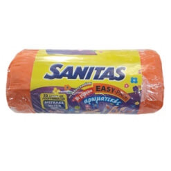 Σακούλες Απορριμμάτων Μεγάλες Πορτοκαλί Easypack Sanitas (20 τεμ)